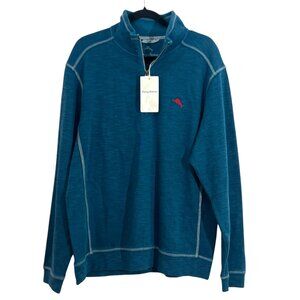 Tommy Bahama Tobago Half Zip Mens Large New